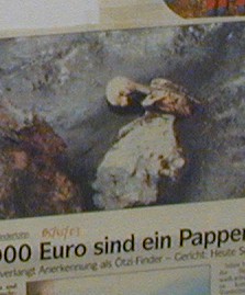 Otzi the Iceman discovery